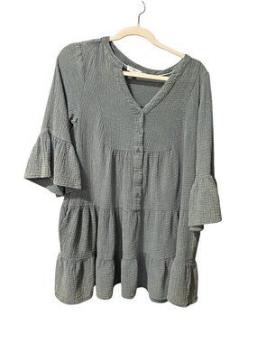 Umgee Cotton Tunic Dress